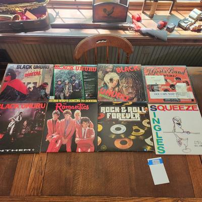 Lot of Record Albums Black Uhuru Rock & Roll Forever
