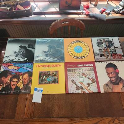 Lot of Record Albums Billy Joel, The Cars, Eddie Murphy