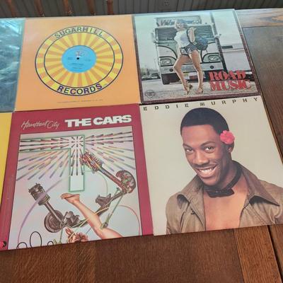 Lot of Record Albums Billy Joel, The Cars, Eddie Murphy