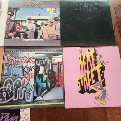 Lot of Record Albums Prince Purple Rain