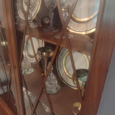 Antique John Wanamaker of New York Dining China Hutch (No Contents)