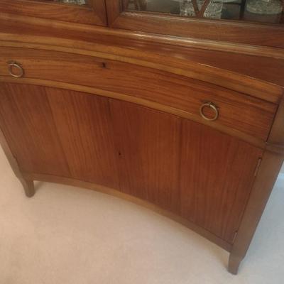 Antique John Wanamaker of New York Dining China Hutch (No Contents)
