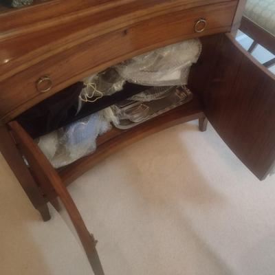 Antique John Wanamaker of New York Dining China Hutch (No Contents)