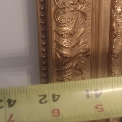 Francis A. Cerny Original Oil on Canvas Circa 1887 Framed