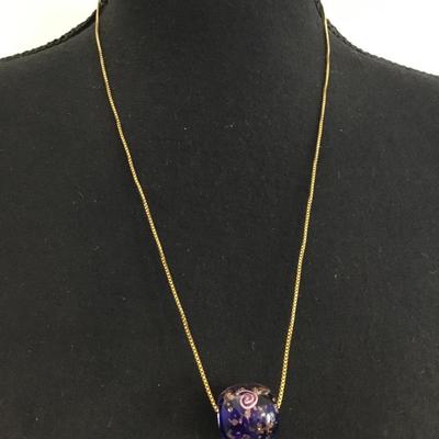 Beautiful vintage Glass beaded necklace