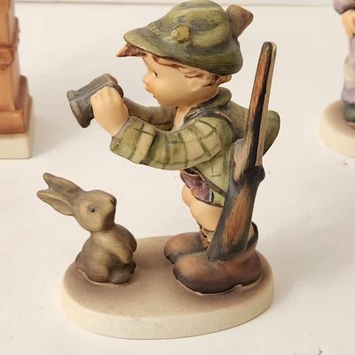 Lot of 7 Hummel Furgines "Thrifty" Coin Bank w key , Clown, Good Hunting