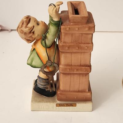 Lot of 7 Hummel Furgines "Thrifty" Coin Bank w key , Clown, Good Hunting