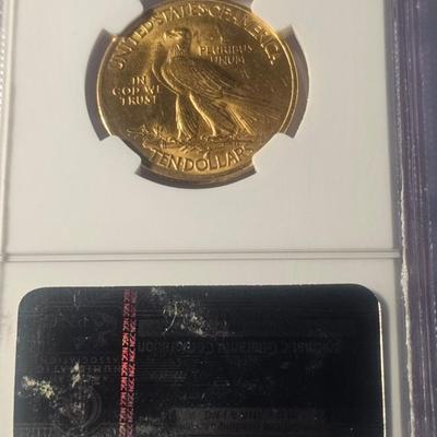 1932 $10.00 GOLD INDIAN NGC 61 *GEM* 10 DOLLAR ORIGINAL-MOST POPULAR US COIN!