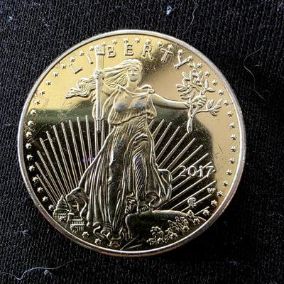 1 oz American Gold Eagle $50 Coin BU - Random Year
