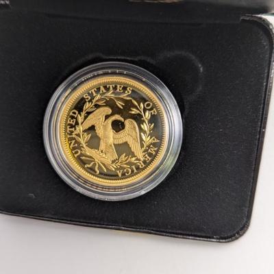 2024 W 230th ANNIVERSARY FLOWING HAIR HIGH RELIEF GOLD COIN US MINT LOT OF 3