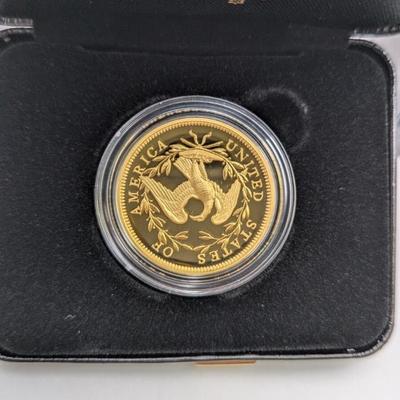 2024 W 230th ANNIVERSARY FLOWING HAIR HIGH RELIEF GOLD COIN US MINT LOT OF 3