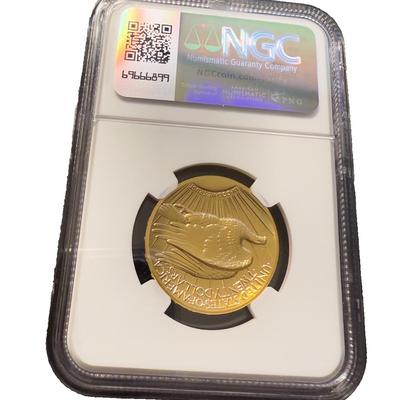 US 2009 Gold 1 oz $20 NGC MS70 Ultra High Relief