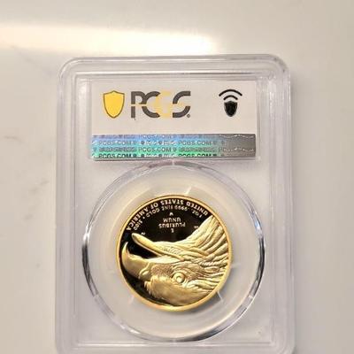2021-W American Liberty High Relief 1 oz $100 - PCGS PR70 DCAM First Strike