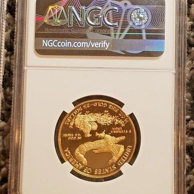 2021-W 4 PC Set Proof Type 1 American Gold Eagle First Strike NGC PF70 Ult Cameo