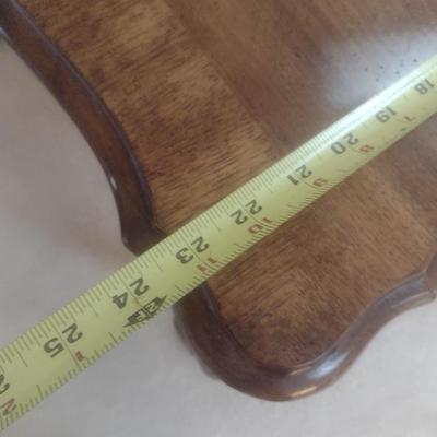 Heritage Single Drawer Mahogany Finish Lamp Table