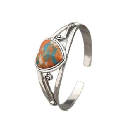 OYSTER TURQUOISE BANGLE BRACELET