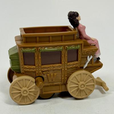Wild Wild West Rita Escobar on Stagecoach Toy Vehicle 1999 Burger King Kids Meal