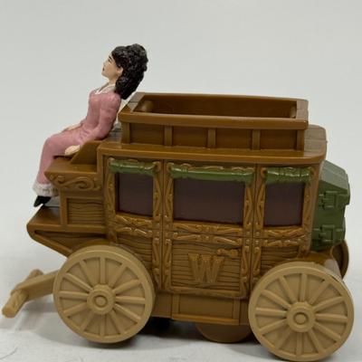 Wild Wild West Rita Escobar on Stagecoach Toy Vehicle 1999 Burger King Kids Meal