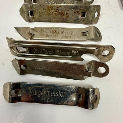 Bottle Opener Can Piercer Church Key Paint Can Opener Tool lot