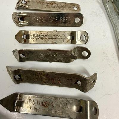 Bottle Opener Can Piercer Church Key Paint Can Opener Tool lot