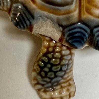 Set of 3 Wade Porcelain Tortoise Figurines