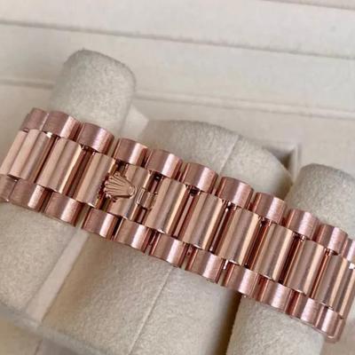 Day-Date Chocolate Dial 18K Everose Gold President Automatic Unisex Watch