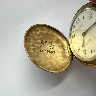 Vintage Kelbert 17 Jewels Incabloc Pocket Watch
