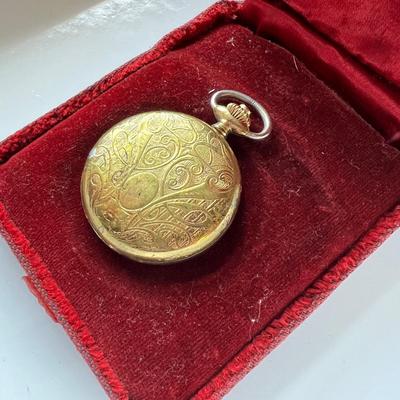 Vintage Kelbert 17 Jewels Incabloc Pocket Watch