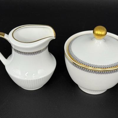 Vintage Bavaria Mitterteich Tea Cup and Bread Plate Set