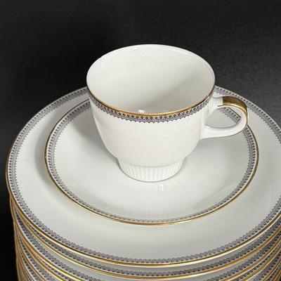 Vintage Bavaria Mitterteich Tea Cup and Bread Plate Set
