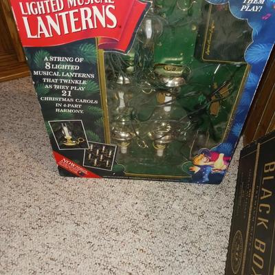 BIG MOUTH BILLY BASS, LIGHTED MUSICAL LANTERNS AND GIFT WRAP