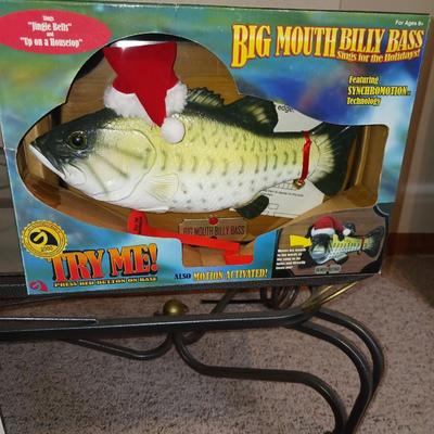 BIG MOUTH BILLY BASS, LIGHTED MUSICAL LANTERNS AND GIFT WRAP