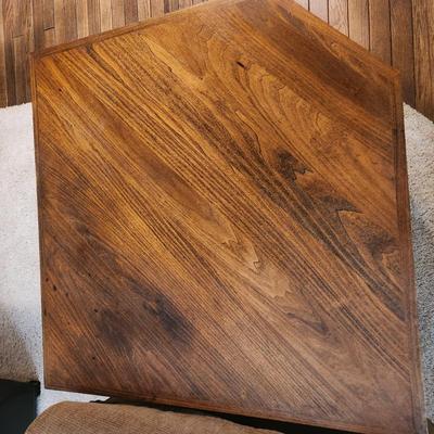 Large Side Table with Storage 32x32x22