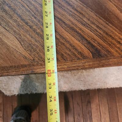Large Side Table with Storage 32x32x22