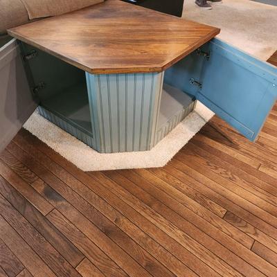 Large Side Table with Storage 32x32x22