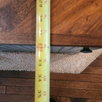 Large Side Table with Storage 32x32x22