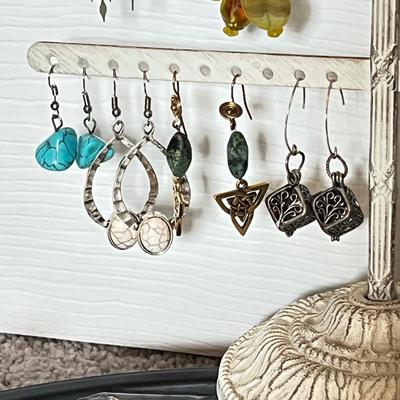 HUGE Lot Pierced Earrings - Well Over 50 Pairs