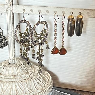 HUGE Lot Pierced Earrings - Well Over 50 Pairs