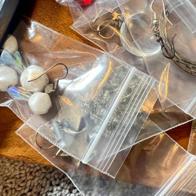 HUGE Lot Pierced Earrings - Well Over 50 Pairs