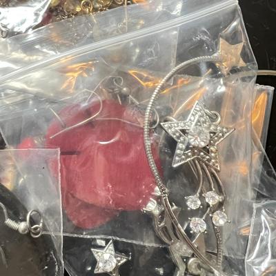 HUGE Lot Pierced Earrings - Well Over 50 Pairs