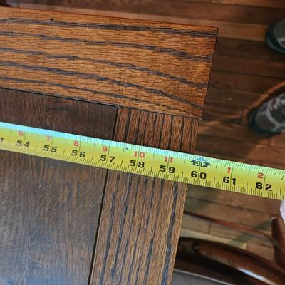 Antique Pub Table 3'x3' Expands to 5'x3' w 4 Chairs