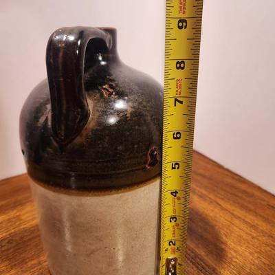 R.H. Macy & Co. New York Stoneware Crock Whiskey Jug