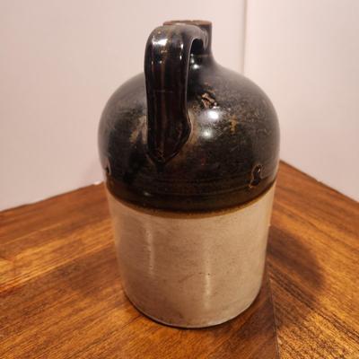 R.H. Macy & Co. New York Stoneware Crock Whiskey Jug