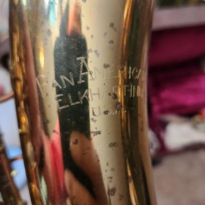 Pan American Elkhart Indiana Saxaphone 1950's era