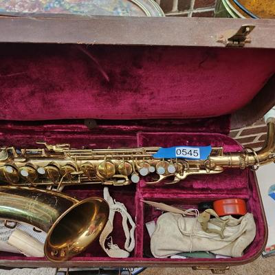 Pan American Elkhart Indiana Saxaphone 1950's era