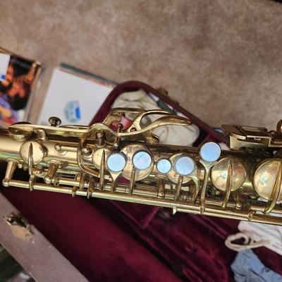 Pan American Elkhart Indiana Saxaphone 1950's era