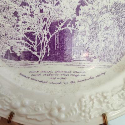 Lot of 10 Collectors Plates , Annapolis , White House, Over the top, The Brass Rail, Milton Inn, Off to Draw