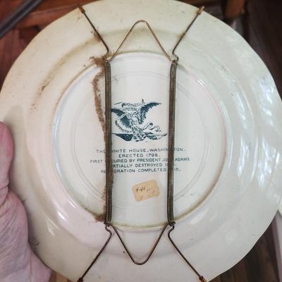 Lot of 10 Collectors Plates , Annapolis , White House, Over the top, The Brass Rail, Milton Inn, Off to Draw