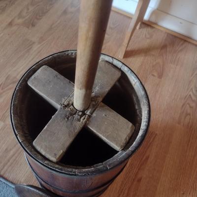 Antique Butter Churn
