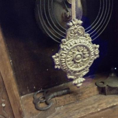 Antique Gingerbread Clock
